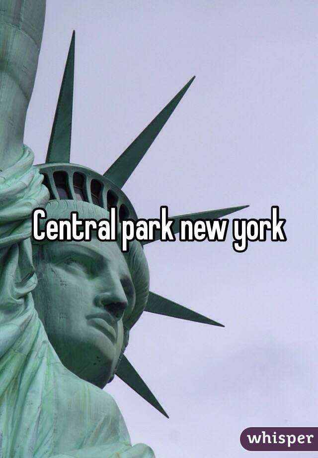 Central park new york
