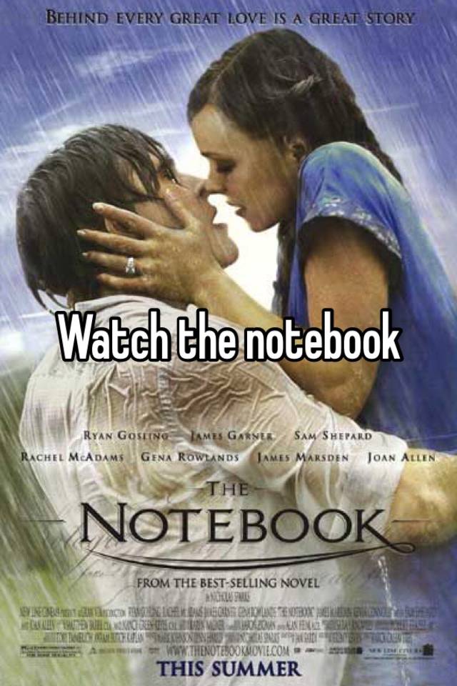 Watch the notebook