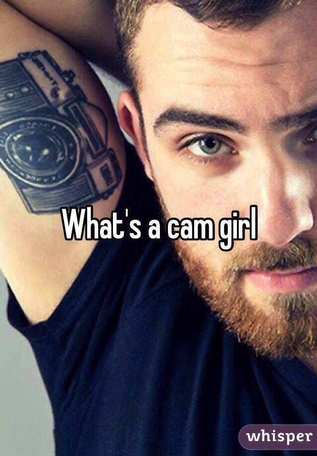 What's a cam girl