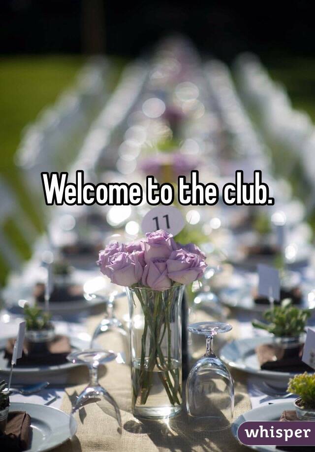 Welcome to the club.