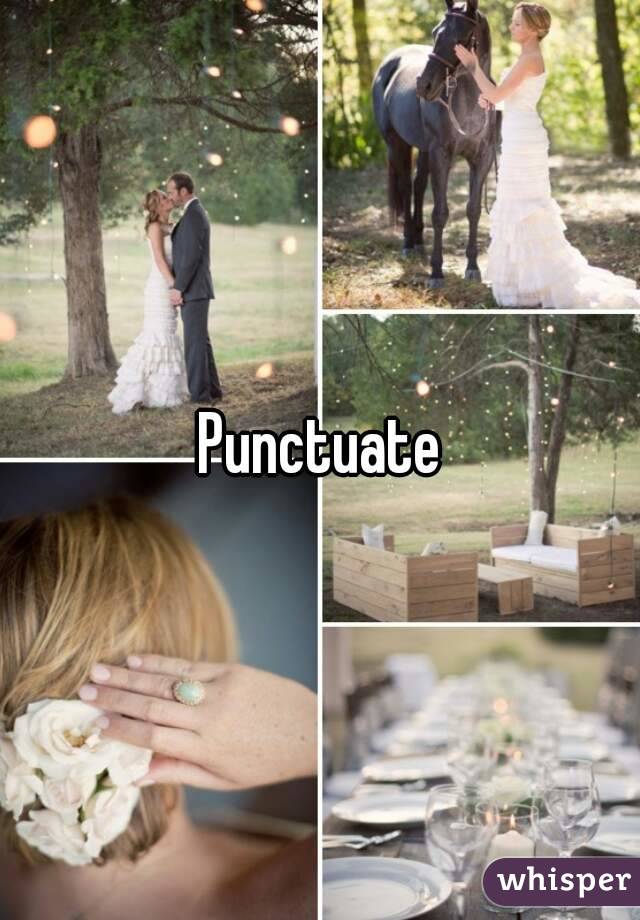 Punctuate