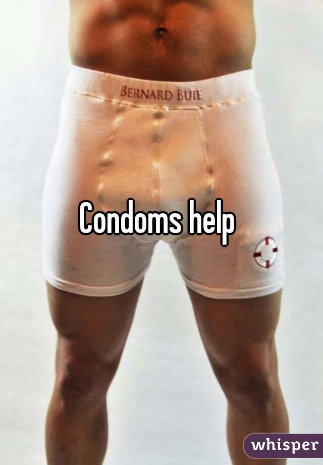 Condoms help 