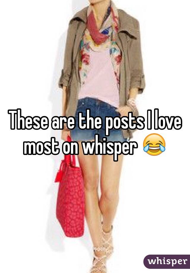 These are the posts I love most on whisper 😂