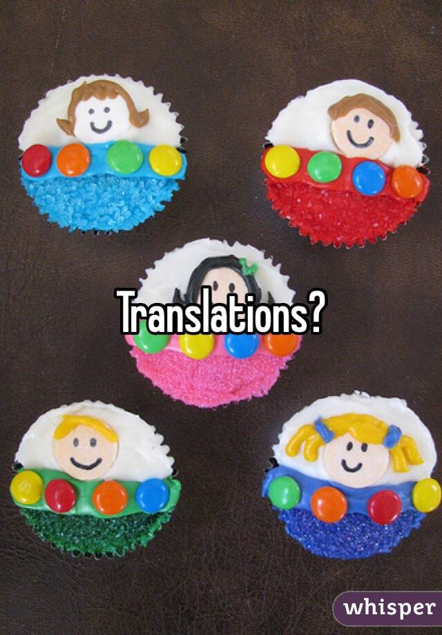 Translations? 