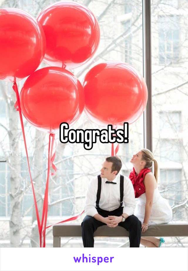 Congrats!