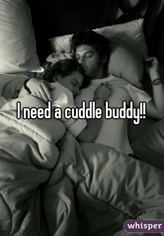 I need a cuddle buddy!!