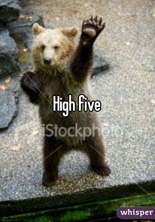 High five