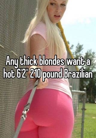 Hot Thick Blondes