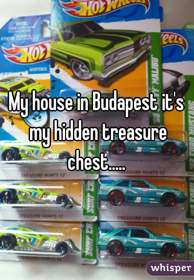My house in Budapest it's my hidden treasure chest..... 
