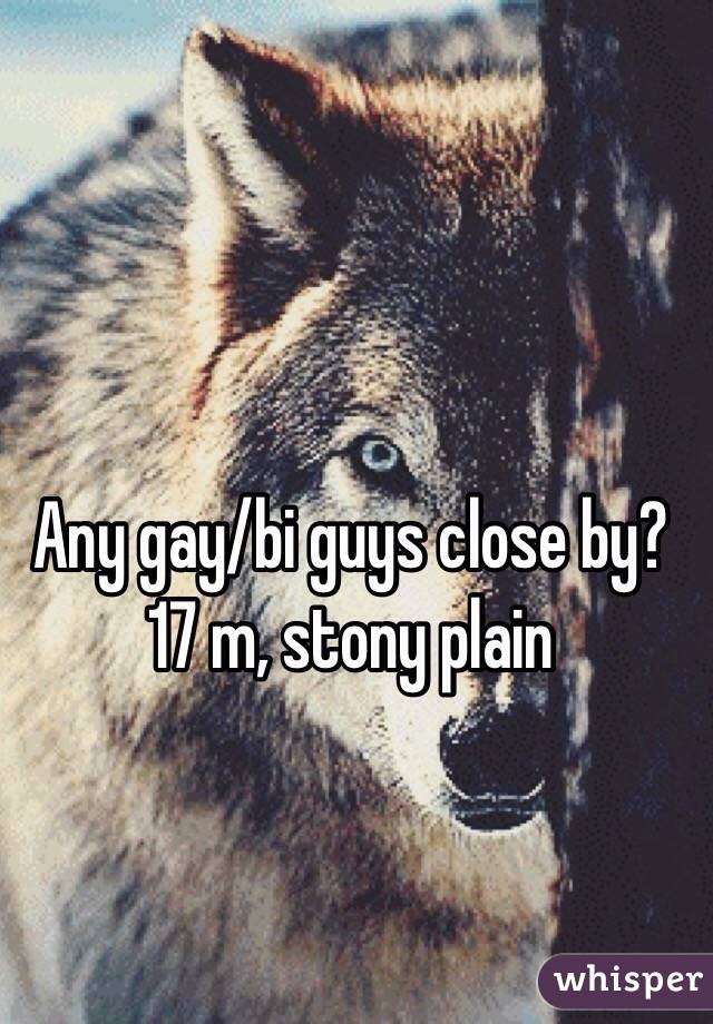 Any gay/bi guys close by?
17 m, stony plain