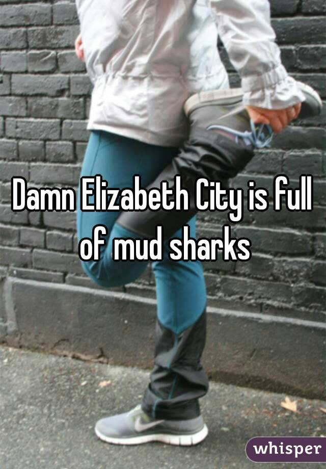 Damn Elizabeth City is full of mud sharks