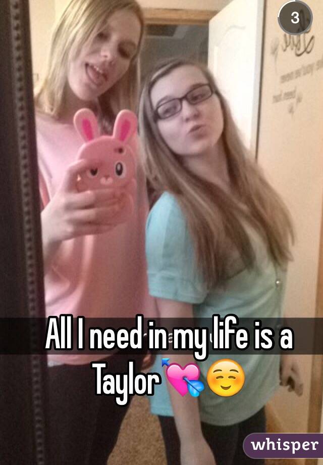 All I need in my life is a Taylor💘☺️