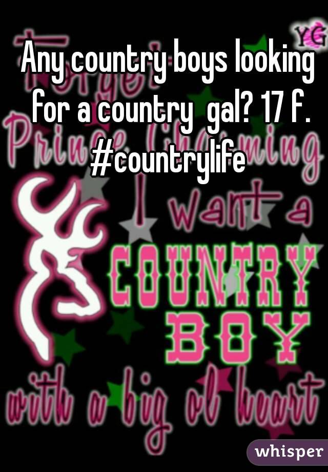 Any country boys looking for a country  gal? 17 f. #countrylife 