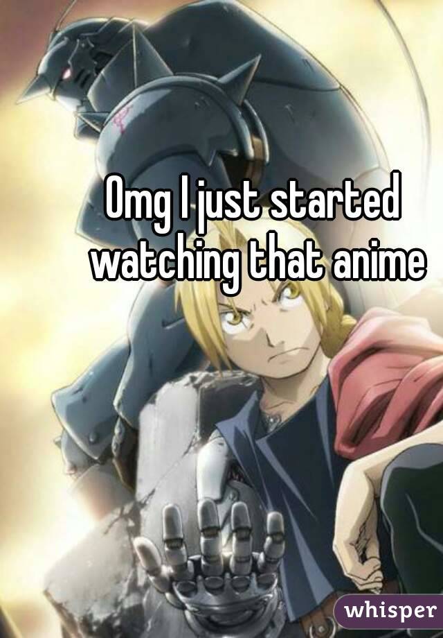Omg I just started watching that anime