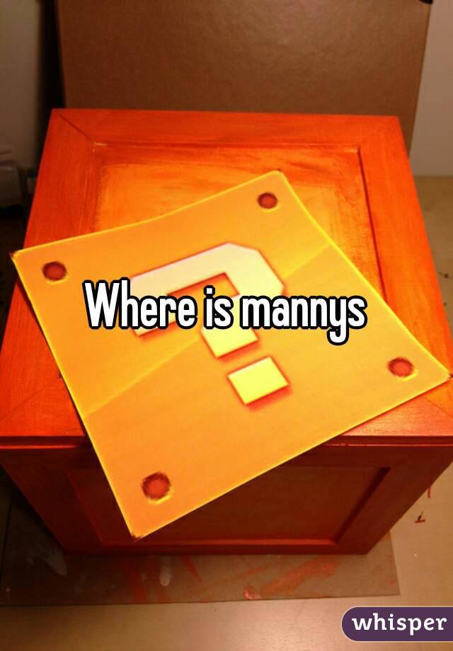 Where is mannys