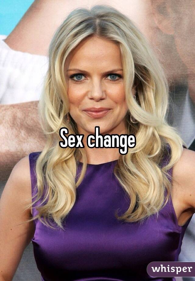 Sex change