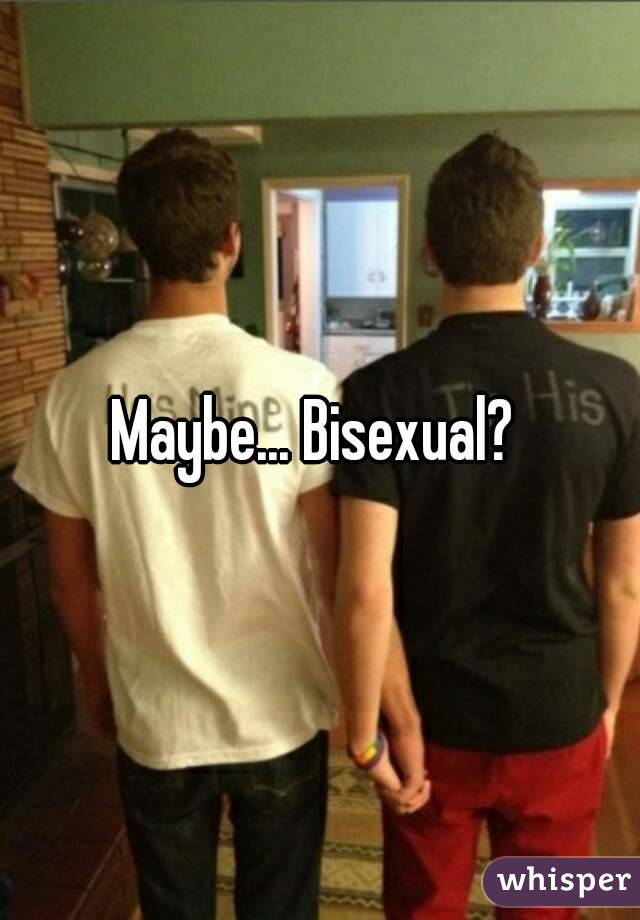 Maybe... Bisexual? 