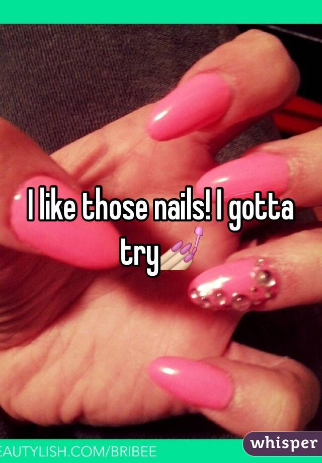 I like those nails! I gotta try💅