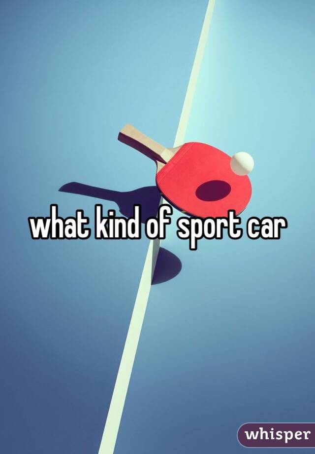 what kind of sport car