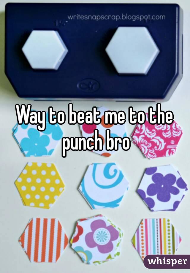 Way to beat me to the punch bro