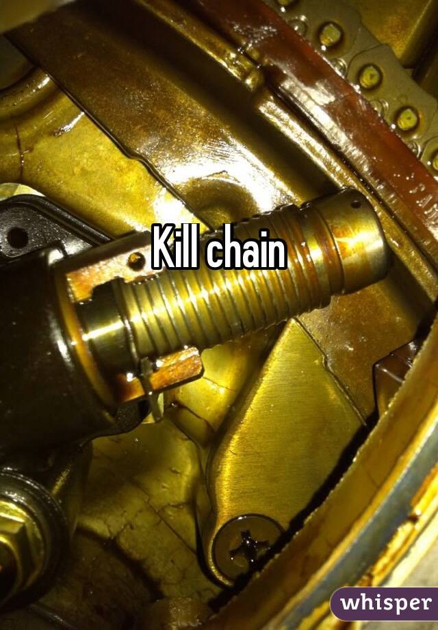 Kill chain 


