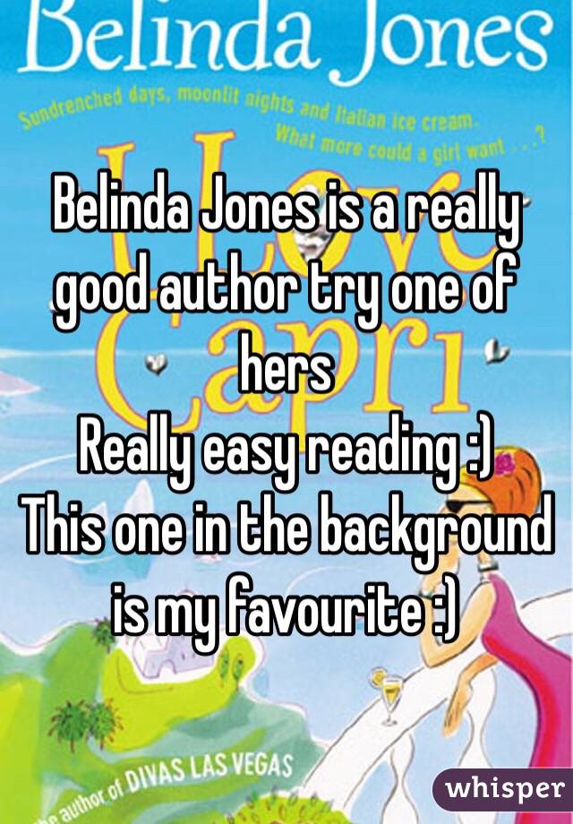Belinda Jones is a really good author try one of hers 
Really easy reading :) 
This one in the background is my favourite :) 