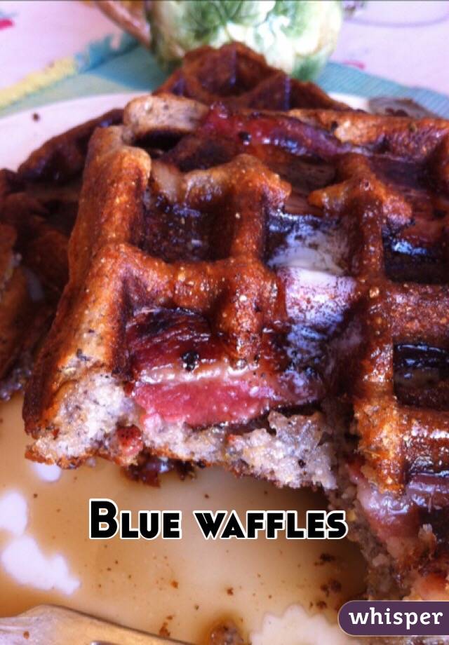 Blue waffles 