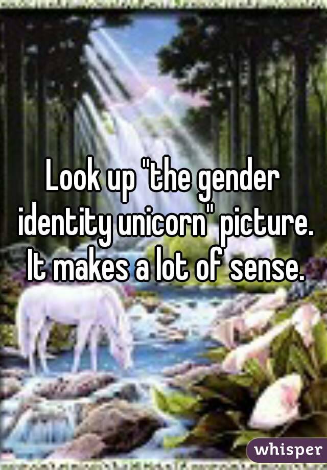 Look up "the gender identity unicorn" picture. It makes a lot of sense.