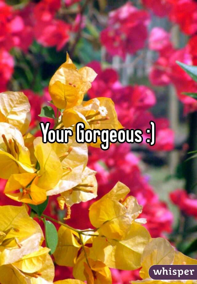 Your Gorgeous :)