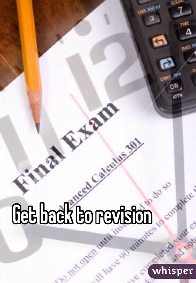 Get back to revision 