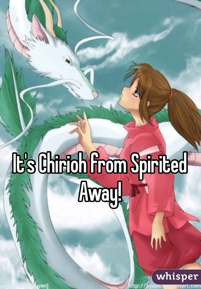 It's Chirioh from Spirited Away!