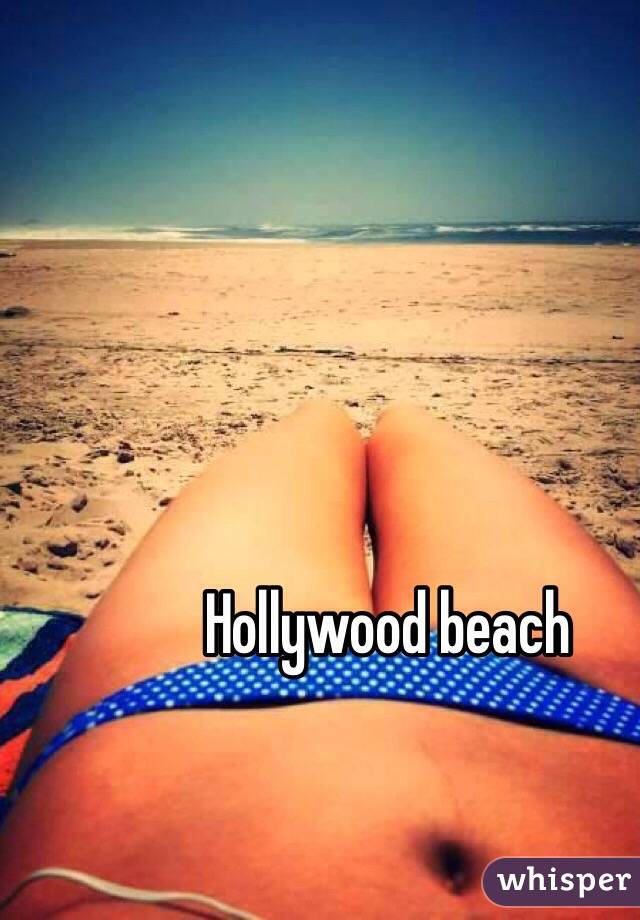 Hollywood beach