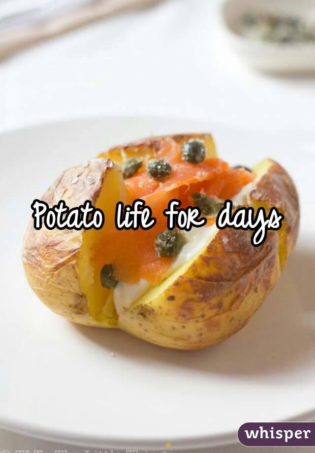 Potato life for days
