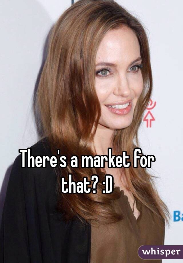 There's a market for that? :D