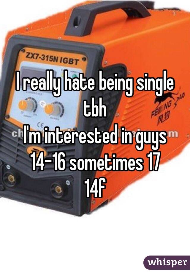 I really hate being single tbh
I'm interested in guys 14-16 sometimes 17
14f