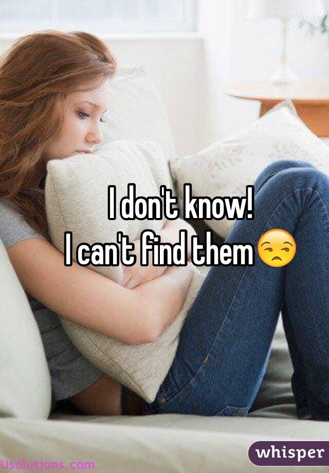 I don't know! 
I can't find them😒