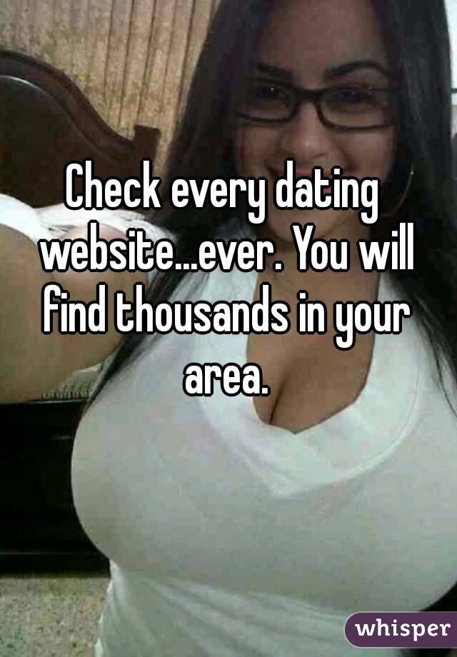 Check every dating website...ever. You will find thousands in your area.