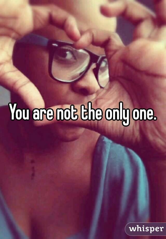 You are not the only one.