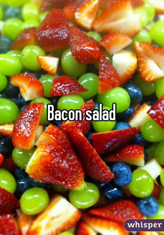 Bacon salad