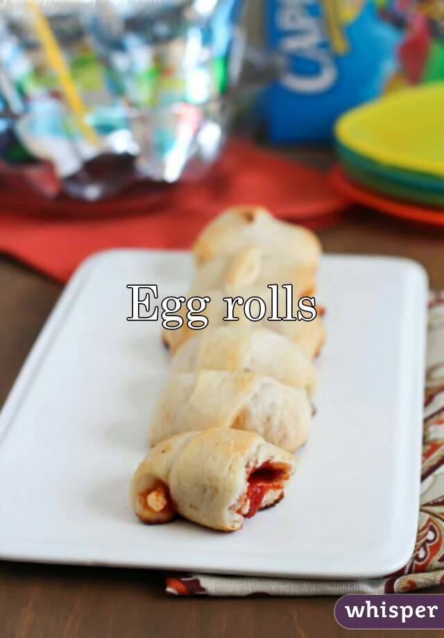 Egg rolls