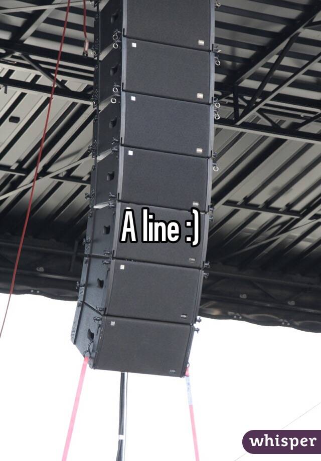 A line :)