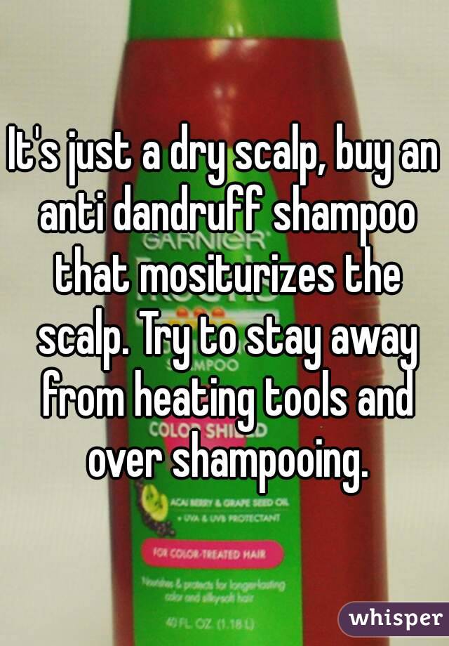 It's just a dry scalp, buy an anti dandruff shampoo that mositurizes the scalp. Try to stay away from heating tools and over shampooing.