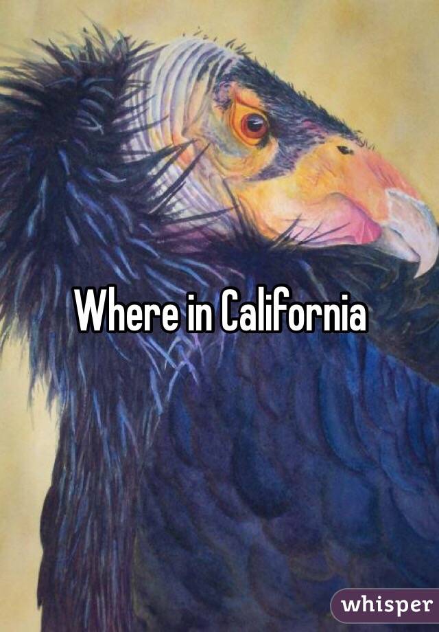 Where in California 