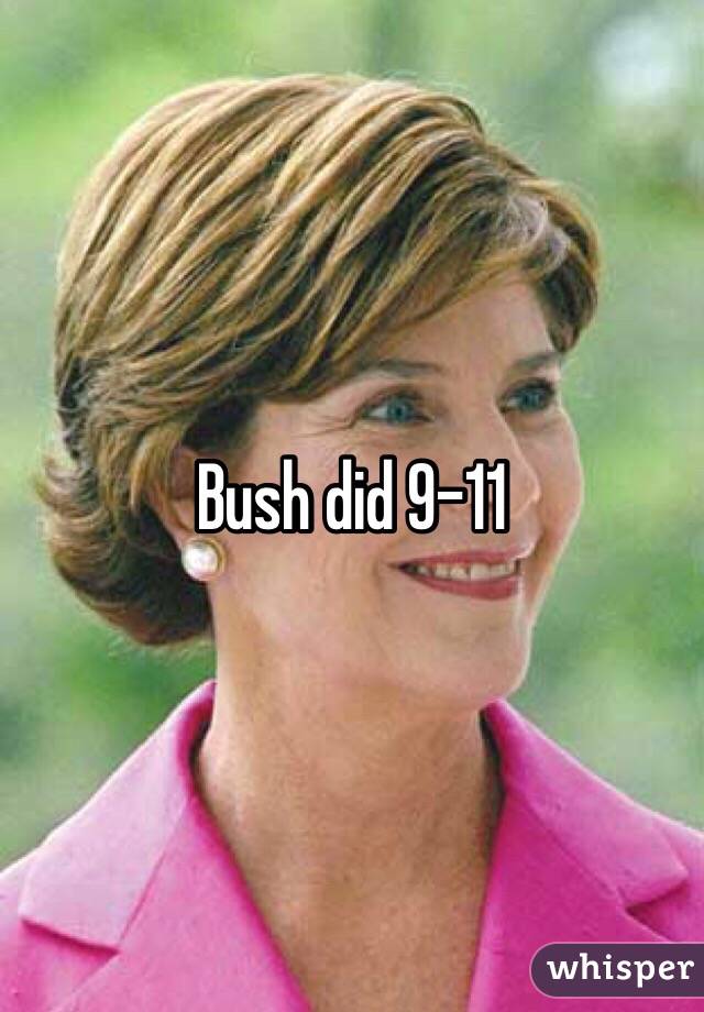 Bush did 9-11