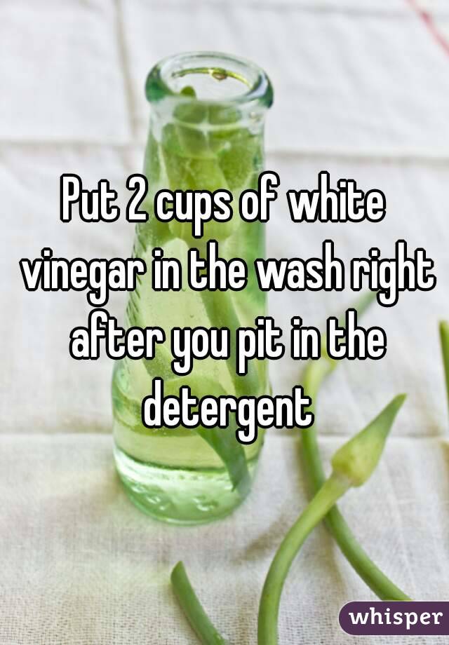 Put 2 cups of white vinegar in the wash right after you pit in the detergent