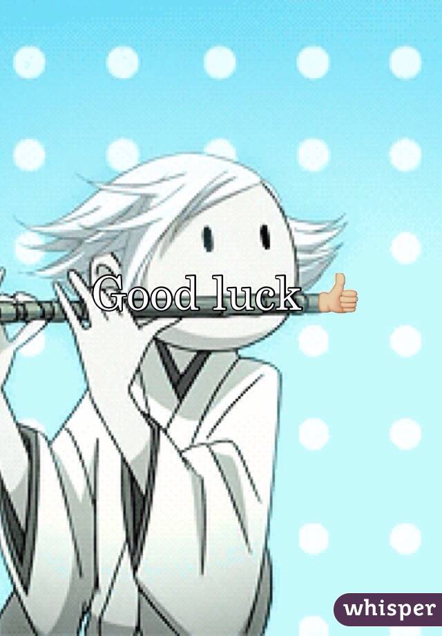Good luck 👍🏼
