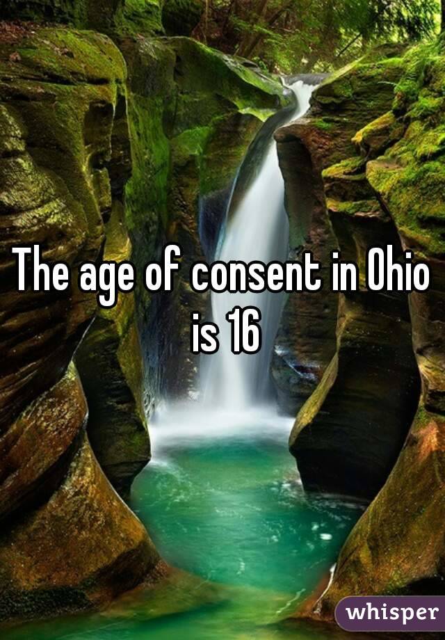 The age of consent in Ohio is 16