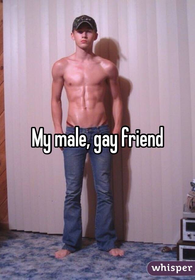 My male, gay friend