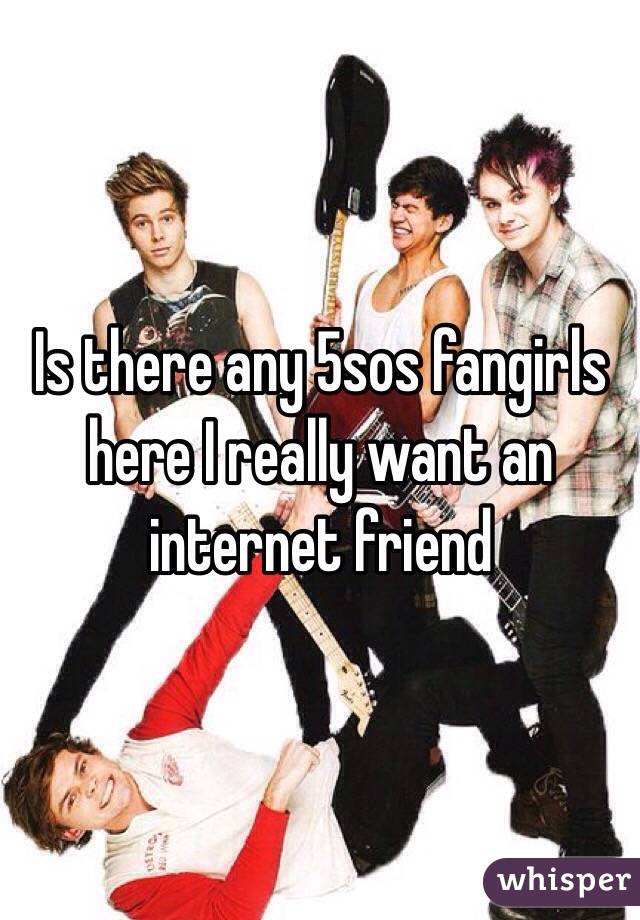 Is there any 5sos fangirls here I really want an internet friend 