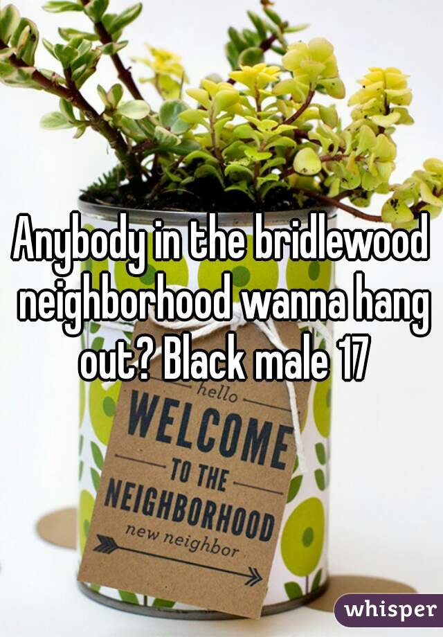 Anybody in the bridlewood neighborhood wanna hang out? Black male 17